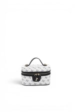 SP1195 Kadın El Çantası Monogram Beyaz - Siyah SP1195-M178