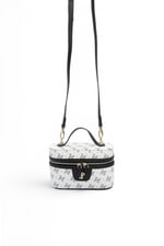SP1195 Kadın El Çantası Monogram Beyaz - Siyah SP1195-M178