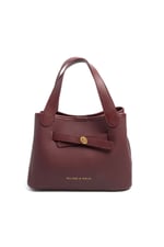 SP1240 Kadın Omuz Çantası Mini Rolax Bordo-Bordo
