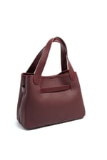 SP1240 Kadın Omuz Çantası Mini Rolax Bordo-Bordo