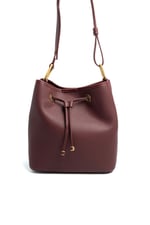 SP1241 Kadın Omuz Çantası Mini Rolax Bordo-Bordo