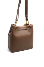 SP1241 Kadın Omuz Çantası Mini Rolax Kahve-Kahve