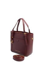 SP1244 Kadın Omuz Çantası Mini Rolax Bordo-Bordo