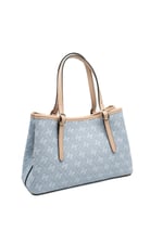 SP1252 Kadın El Çantası Monogram Mavi-Ten