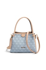 SP1254 Kadın El Çantası Monogram Mavi-Ten