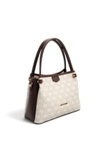 SP1254 Kadın El Çantası Monogram Taş-Kahve