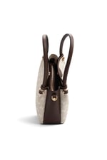 SP1254 Kadın El Çantası Monogram Taş-Kahve