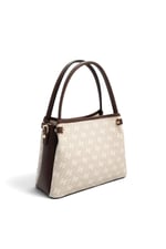 SP1254 Kadın El Çantası Monogram Taş-Kahve