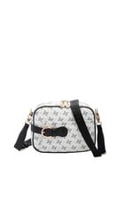 SP1256 Kadın Çapraz Çanta Monogram Beyaz - Siyah SP1256-M178
