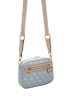 SP1256 Kadın Çapraz Çanta Monogram Mavi - Ten SP1256-M178