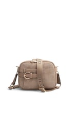 SP1256 Kadın Çapraz Çanta Süet Vizon - Latte SP1256-M12