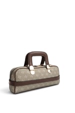 SP1258 Kadın El Çantası Monogram Y.Yeşil - Kahve SP1258-M178