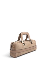 SP1258 Kadın El Çantası Süet Vizon - Latte SP1258-M12
