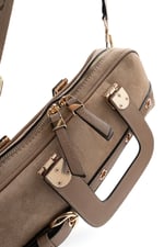 SP1258 Kadın El Çantası Süet Vizon - Latte SP1258-M12