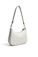 SP1259 Kadın Omuz Çantası Monogram A.Gri - Gri SP1259-M178