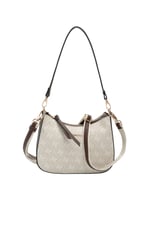 SP1259 Kadın Omuz Çantası Monogram Taş - Kahve SP1259-M178