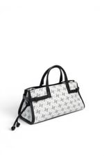 SP1260 Kadın El Çantası Monogram Beyaz - Siyah SP1260-M178
