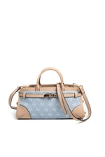 SP1260 Kadın El Çantası Monogram Mavi-Ten