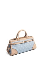 SP1260 Kadın El Çantası Monogram Mavi-Ten