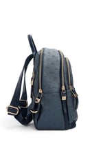 SP1265 Kadın Sırt Çantası Logolu Lacivert - Lacivert SP1265-M46