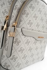 SP1265 Kadın Sırt Çantası Monogram A.Gri - Gri SP1265-M178