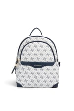 SP1265 Kadın Sırt Çantası Monogram Beyaz - Lacivert SP1265-M178