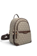 SP1265 Kadın Sırt Çantası Monogram Y.Yeşil - Kahve SP1265-M178