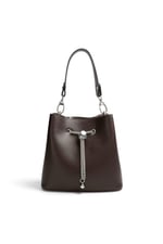 SP1266 Kadın Çapraz Çanta Düz Kahve - Kahve SP1266-M105