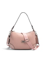 SP1269 Kadın Omuz Çantası Petek Pink-Pink