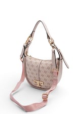 SP1270 Kadın Omuz Çantası Monogram Pembe-Pudra SP1270-M178