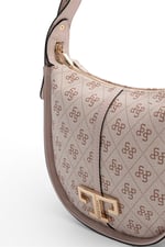 SP1270 Kadın Omuz Çantası Monogram Pembe-Pudra SP1270-M178