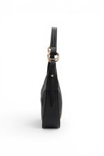 SP1270 Kadın Omuz Çantası Monogram Siyah-Siyah SP1270-M178