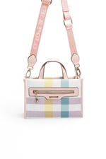 SP1271 Kadın El Çantası Ekose Lila - Pembe SP1271-M71