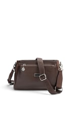 SP1273 Kadın Çapraz Çanta Düz Kahve - Kahve SP1273-M105