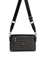 SP1273 Kadın Çapraz Çanta Monogram Füme-Siyah