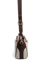 SP1273 Kadın Çapraz Çanta Monogram Taş-Kahve