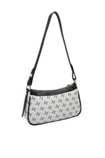 SP1274 Kadın Çapraz Çanta Monogram Beyaz - Siyah SP1274-M178