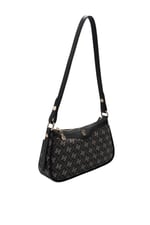 SP1274 Kadın Çapraz Çanta Monogram Füme - Siyah SP1274-M178