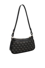 SP1274 Kadın Çapraz Çanta Monogram Füme - Siyah SP1274-M178