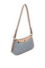 SP1274 Kadın Çapraz Çanta Monogram Mavi - Ten SP1274-M178