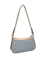 SP1274 Kadın Çapraz Çanta Monogram Mavi - Ten SP1274-M178