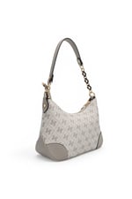 SP1277 Kadın Omuz Çantası Monogram A.Gri - Gri SP1277-M178