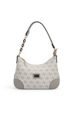 SP1277 Kadın Omuz Çantası Monogram A.Gri - Gri SP1277-M178