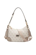 SP1277 Kadın Omuz Çantası Monogram Bej - Kum SP1277-M178