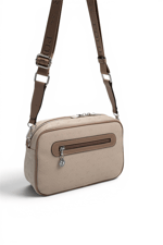 SP1280 Kadın Çapraz Çanta Fashion Bej-Latte