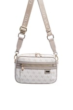 SP1280 Kadın Çapraz Çanta Monogram Bej-Kum