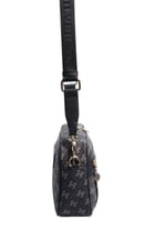 SP1280 Kadın Çapraz Çanta Monogram Füme-Siyah