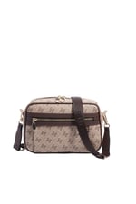 SP1280 Kadın Çapraz Çanta Monogram Koyu Bej-Kahve