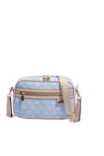 SP1280 Kadın Çapraz Çanta Monogram Mavi-Ten