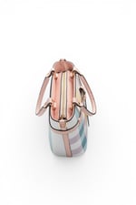 SP1283 Kadın El Çantası Ekose Lila - Pembe SP1283-M71